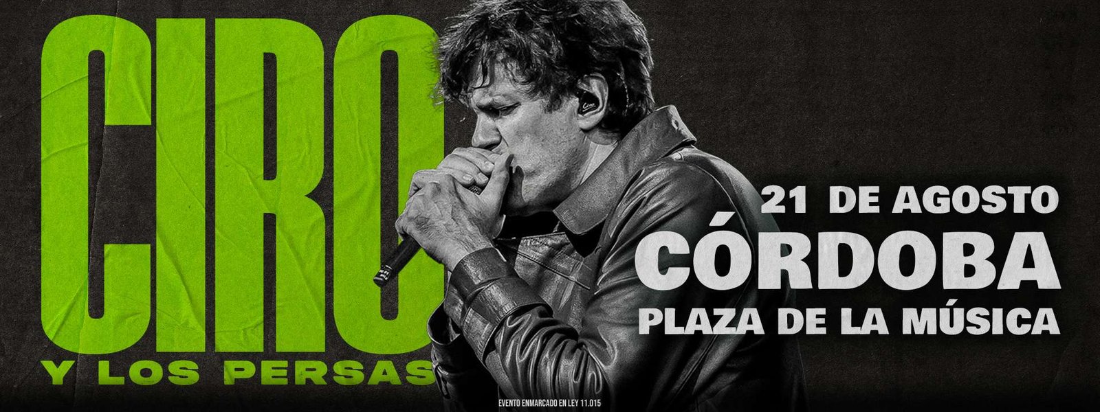 Ciro y Los Persas en Córdoba 2026: Rock en Plaza de la Música este 21 de agosto