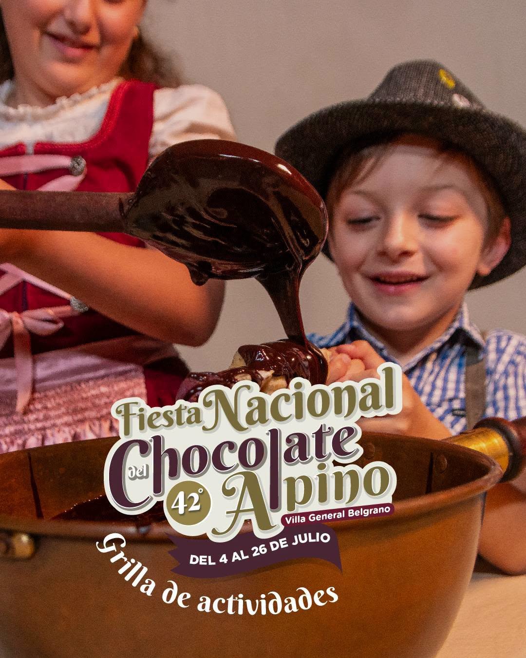 Vacaciones de invierno en Villa General Belgrano: Todo listo para la Fiesta del Chocolate Alpino
